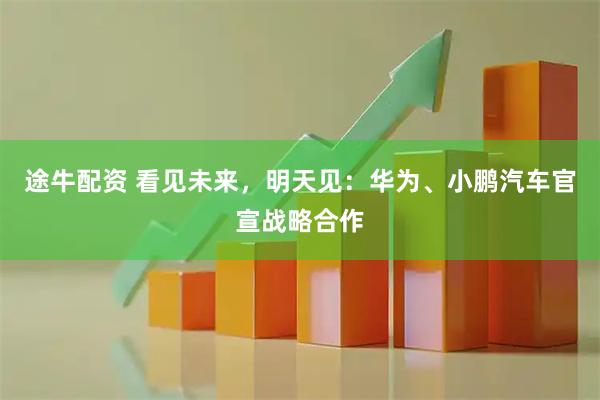 途牛配资 看见未来，明天见：华为、小鹏汽车官宣战略合作